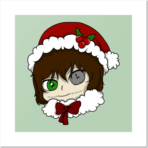 clockwork christmas chibi Wall Art by LillyTheChibi